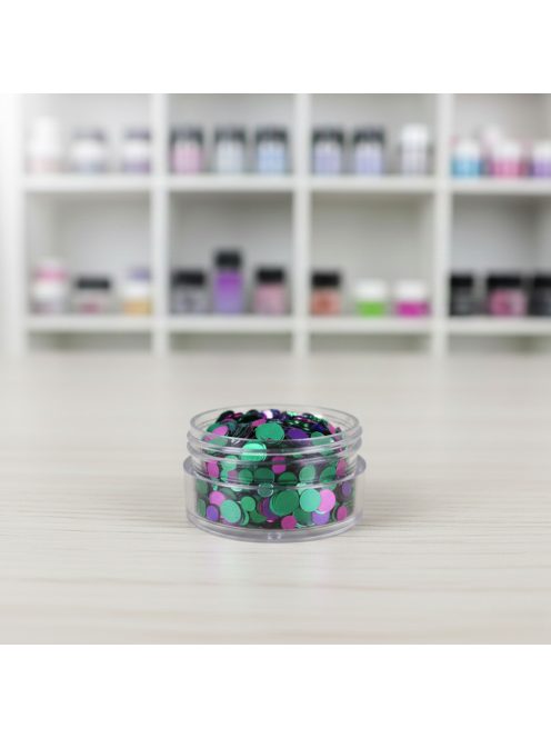 KiviArt Galaxy Mixed Chunky Csillám GSL064 - Kozmikus Vegyes Glitter Sminkhez