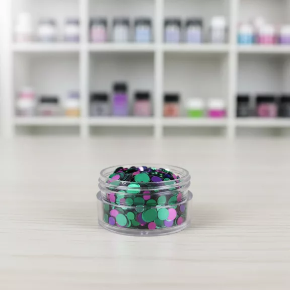 KiviArt Galaxy Mixed Chunky Csillám GSL064 - Kozmikus Vegyes Glitter Sminkhez