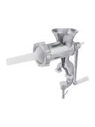 kézi húsdaráló kolbásztöltő fejjel alumínium hajtókaros daráló