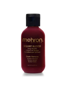 Mehron Squirt Blood Dark Venous – professzionális víz alapú SFX vér (60 ml)