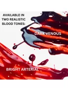 Mehron Squirt Blood Dark Venous – professzionális víz alapú SFX vér (60 ml)