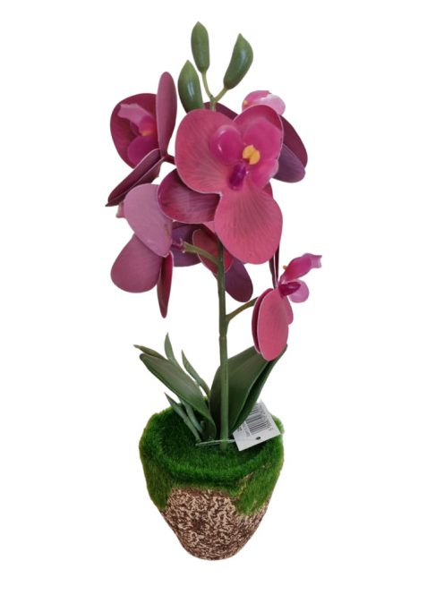 Cserepes mű Orchidea 27 cm