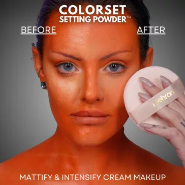 Mehron Colorset – professzionális sminkfixáló púder 24 g