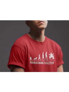 Dobosnak születtem póló – Dobos mintás zenészeknek szánt póló