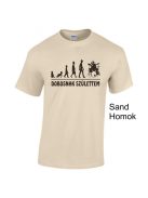 Dobosnak születtem póló – Dobos mintás zenészeknek szánt póló