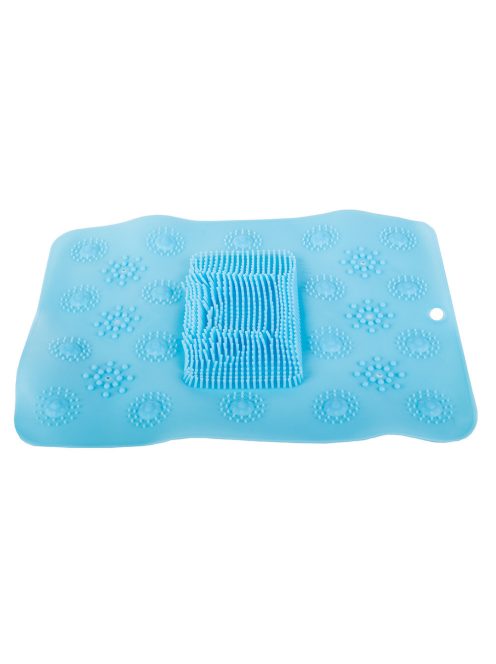 Lábmasszírozó zuhanyszőnyeg kádba és zuhanyzóba, csúszásgátló tapadókorongokkal, több mint 1000 masszázsbütyökkel