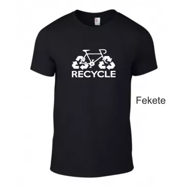 Póló - Recycle bicikli