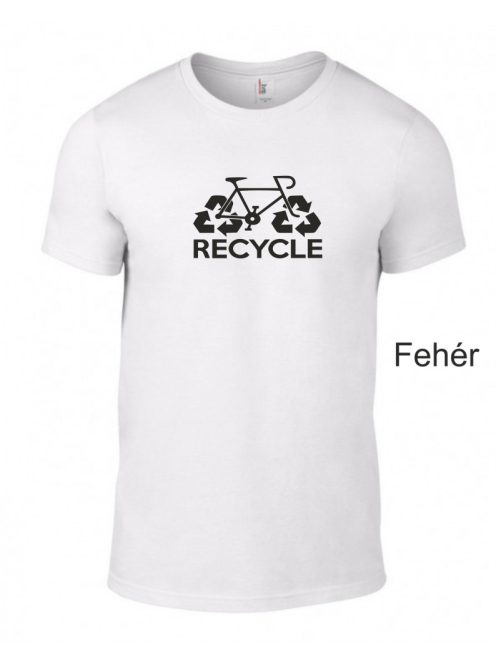 Póló - Recycle bicikli