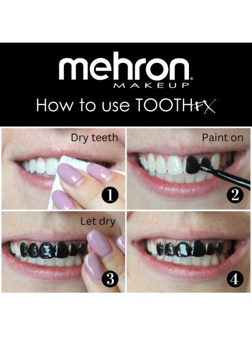 Mehron Tooth FX - Fog festék Fekete