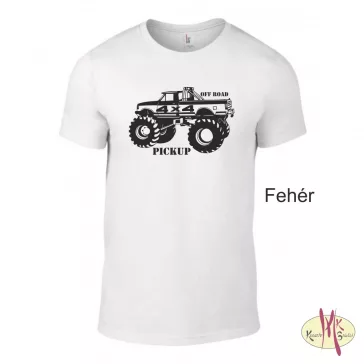 Kereknyakú Póló -  Off Road 4x4 Pickup