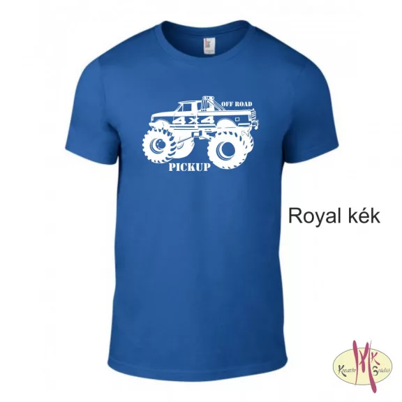 Kereknyakú Póló -  Off Road 4x4 Pickup