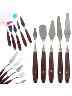 Festő spatula készlet 5db-os