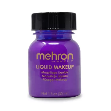 Mehron Liquid Makeup Purple (30ml) – Lila folyékony smink, vízbázisú airbrush festék