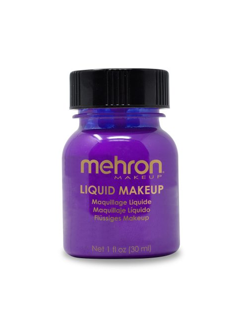 Mehron Liquid Makeup Purple (30ml) – Lila folyékony smink, vízbázisú airbrush festék