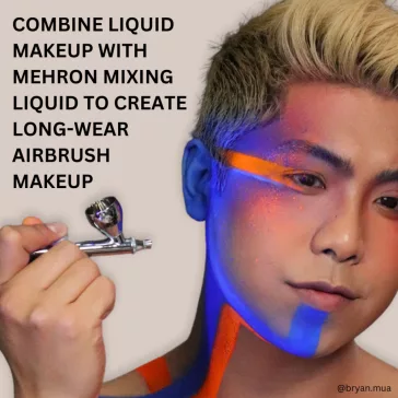 Mehron Liquid Makeup Purple (30ml) – Lila folyékony smink, vízbázisú airbrush festék