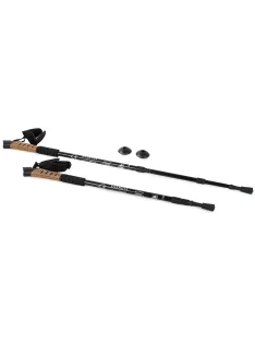 Fekete Nordic Walking túrabot Anti-Shock rendszerrel.