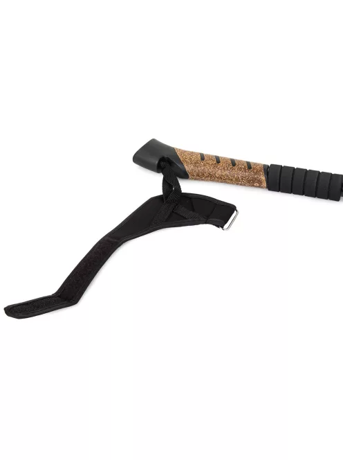Fekete Nordic Walking túrabot Anti-Shock rendszerrel.