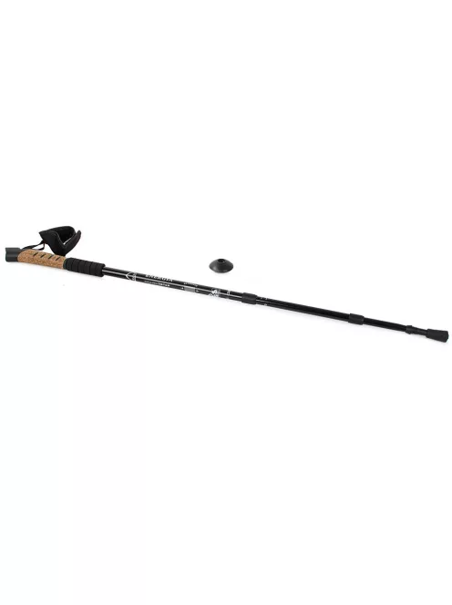 Fekete Nordic Walking túrabot Anti-Shock rendszerrel.