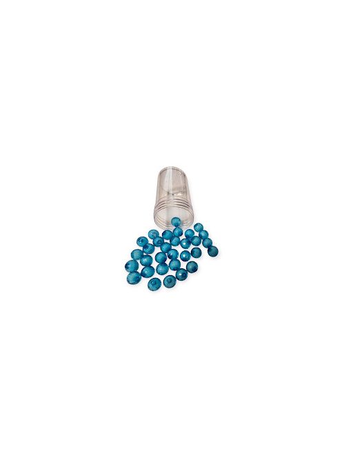 Színes Gyöngyök 0,7mm kék színben 30db/cs