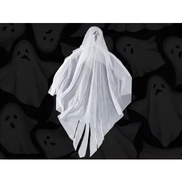 Szellem, Sikoly Halloween dekoráció 65cm