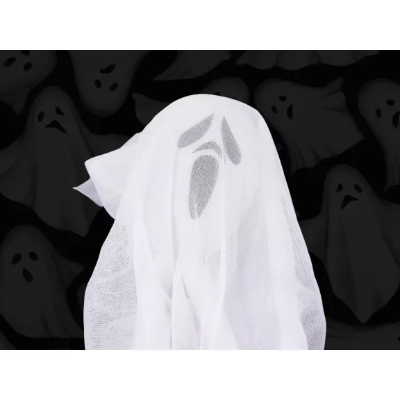 Szellem, Sikoly Halloween dekoráció 65cm