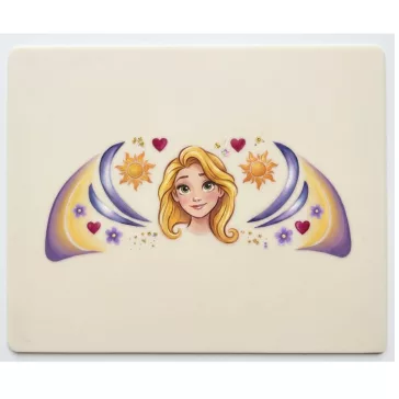 Aranyhaj Rapunzel arcfestő sablon stencil arc és testfestéshez
