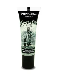 Paint Glow Glitter Fix Gel natúr, átlátszó csillámrögzítő zselé 13 ml-es tubusban.