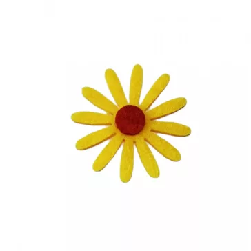 Filc margaréta virág 3,5 cm - több színben