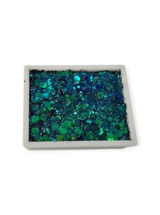 KiviArt Glitter Cream 'Mermaid Tail' irizáló hableány csillámkrém arcra és hajra