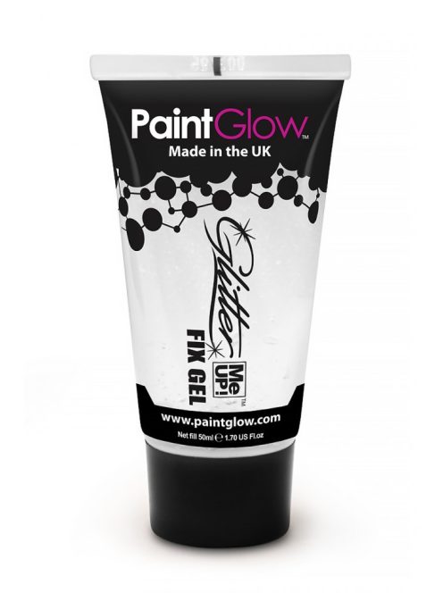Paint Glow csillámzselé natúr - Glitter fix gel 50 ml