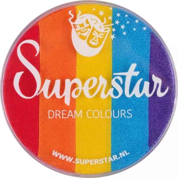 Superstar Dream Colors arcfesték - Rainbow 45 gr