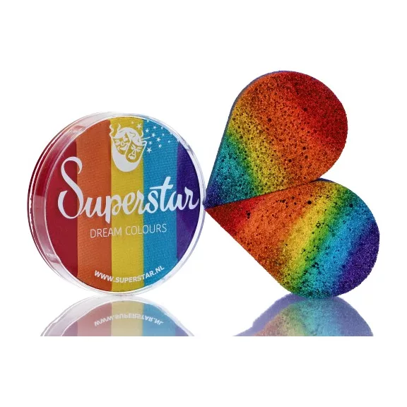 Superstar Dream Colors arcfesték - Rainbow 45 gr