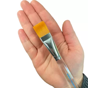  Mehron Paradise AQ 841 profi arc és testfestő lapos ecset - Prisma 3/4" Medium
