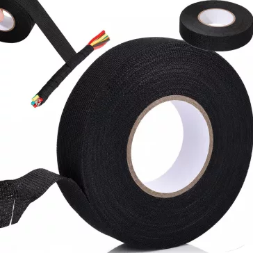 15 mm-es fekete kábelköteg-bandázsszalag