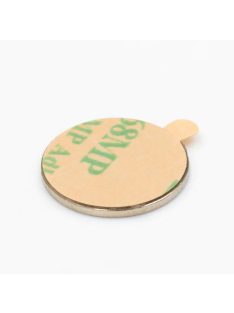 10 darabos öntapadós neodímium mágnes készlet 3M ragasztóval 8x1mm méretben