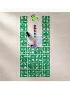 Csillámtetoválás készlet – Színes és tartós bőrbarát csillámtetoválás