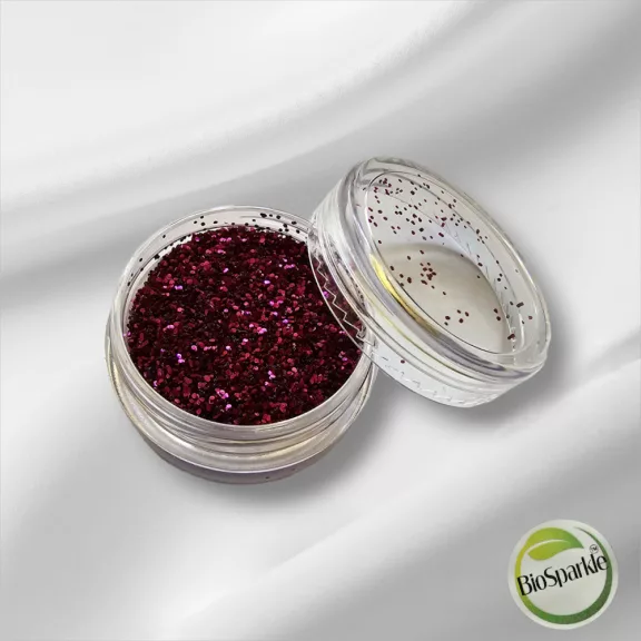 Kozmetikai Bio csillám  Dark Rose