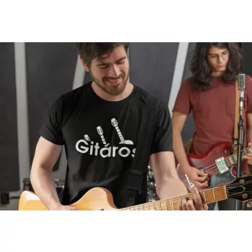 Gitáros póló – Egyedi ajándék zenészeknek