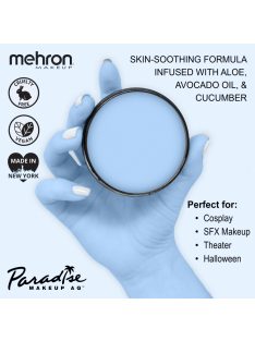 Mehron Paradise Makeup AQ Pastel Blue (40 g) – Pasztellkék arcfesték, vízbázisú testfesték