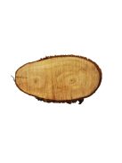 Fa szelet kerek és ovális forma 12-15 cm