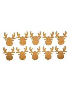 Filc csiga mozgószemmel, öntapadós 5x2,7cm