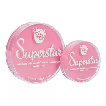 Superstar Aqua Princess Pink színű arcfesték 16 grammos tégelyben, csillogó rózsaszín, gyerekeknek is, EU-kompatibilis
