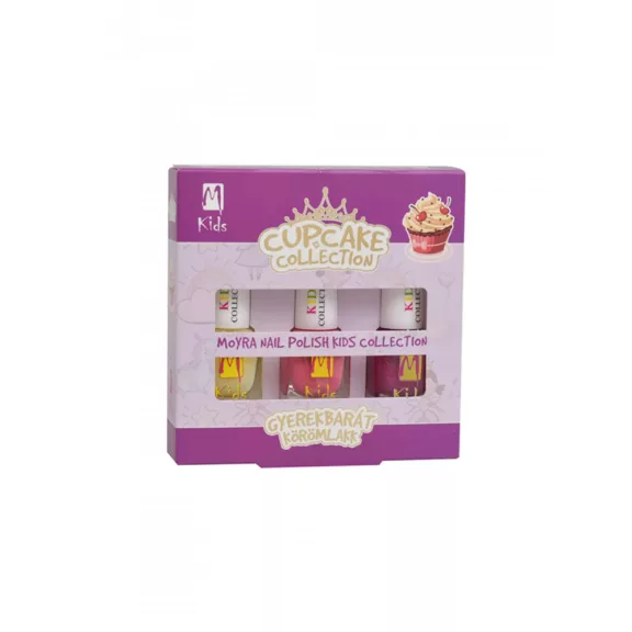 Gyerek körömlakk szett - Cupcake Collection 3x7ml