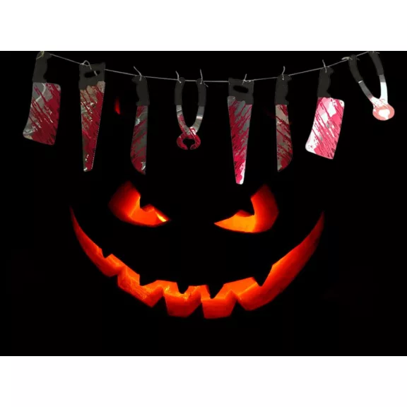 Halloween füzér 2 méter