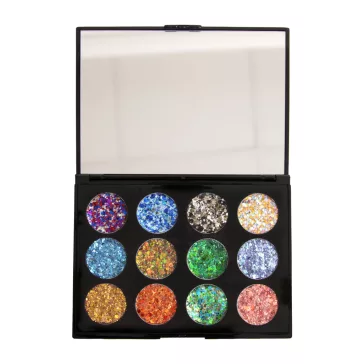 12 darabos PXP Professional Colours kozmetikai glitter krém szett őszi árnyalatokkal