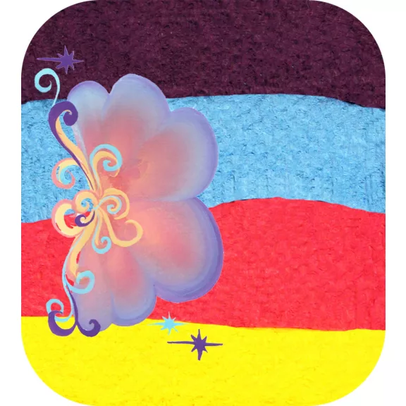 Eulenspiegel csíkos arcfesték Rainbow dream