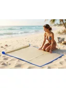 Szalma strandszőnyeg 60x170 cm feltekerhető strand matrac napozáshoz