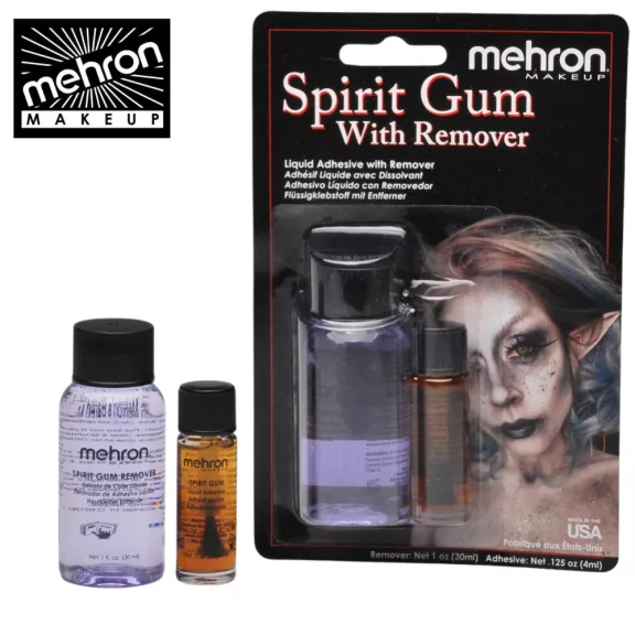 Mehron Spirit Gum professzionális sminkragasztó protézisek és műszőrzet rögzítéséhez