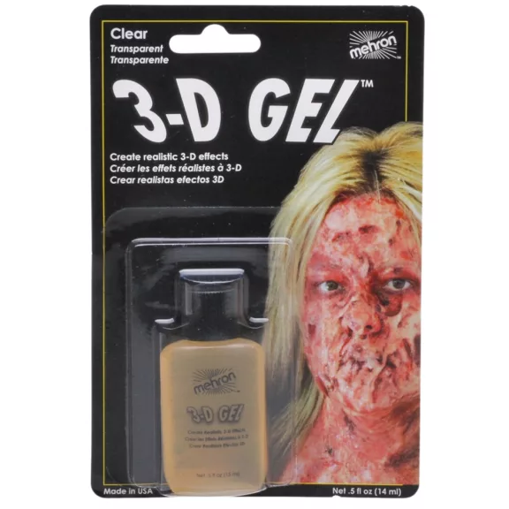 Mehron 3-D Gel - Clear (15ml)