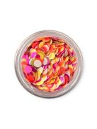 KiviArt Phoenix Mixed Chunky Csillám GSL067 - Tüzes Vörös Glitter Sminkhez